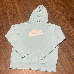 Light Blue Nike Hoodie Size S